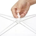 thumbnail image 4 of 3 Pack Mesh Food Covers 17 inch,Large and Tall Food Covers,Pop-Up Mesh Food Covers Tent Umbrella for BBQs,Outdoors,Screen Tents,Parties Picnics,Fruit Cover,Pop-Up and Collapsible, 4 of 9
