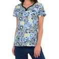 thumbnail image 4 of V-Neck Vicky Print Top, 4 of 25