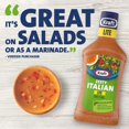 Kraft Zesty Italian Lite Salad Dressing, 16 fl oz Bottle