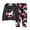 F149-Black, variant on FYDUU Girls Pajamas Fall Winter Sleepwear Long Sleeve Pajama Sets Cartoon Print Comfortable Loungewear for Kids Two Piece Outfit 8-9 Years