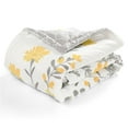 thumbnail image 5 of Lush Decor Microfiber Aprile Throw Yellow/Gray Single 50X60, 5 of 9