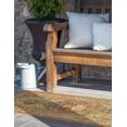 thumbnail image 3 of Unique Loom Outdoor Traditional Collection Area Rug - Temple (2'  x 5' 1" Runner Blue and Light Brown/Brown), 3 of 9