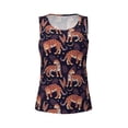 thumbnail image 4 of Easygdp Leopard Print Women's Workout Tank Top, Running Top, Hiking Shirt, Quick-Dry for Running, Yoga, Hiking - Large, 4 of 9