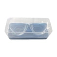 thumbnail image 3 of 2 vasos de silicona para lavado de ojos, vaso limpiador de ojos portátil, reutilizable y suave para proteger sus ojos. Caja azul, 3 of 9