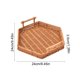 thumbnail image 3 of pstuiky Cesta de almacenamiento de imitación de enredaderas de plástico|Cesta para frutas y verduras|Bandeja para aperitivos y dulces|Cesta para pan, 3 of 6