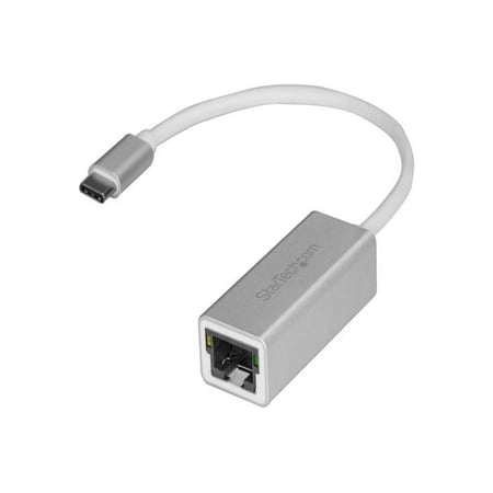UPC: 0065030863278 | StarTech US1GC30A USB-C to Gigabit Ethernet Adapter – Aluminum – Thunderbolt 3 Port Compatible – USB Type C Network Adapter