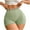 Green, variant on Jamicy Womens Underwear Tummy Control High Waisted Sports Shorts Breathable Seamless Underwear