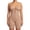 Brown, variant on Women's Fajas Shapewear Seamless Bodysuit Double-Layer Tummy Control Zip-Up Body Shaper Waist Defining