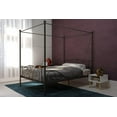 thumbnail image 6 of DHP Canopy Metal Bed, Full, Pewter, 6 of 18