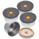 thumbnail image 3 of 4 recipientes de acero inoxidable para almacenar alimentos con tapa para organizar la cocina y conservar los alimentos. Apto para lavavajillas y reutilizable., 3 of 6