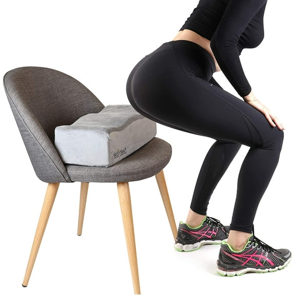 Brazilian Butt Lift Pillow - Post Surgery Recovery Seat   Cover Bag - Grey