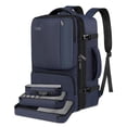 thumbnail image 1 of Mochila Vancropak Carry on de 45 litros con 3 cubos de embalaje, color azul, 1 of 7