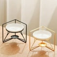 thumbnail image 4 of Warmself Delicate Romantic Book Shape Metal Tealight Candle Holder Oil Tart Burner Aroma Diffuser Furnace Home Decoration-Black, 4 of 5