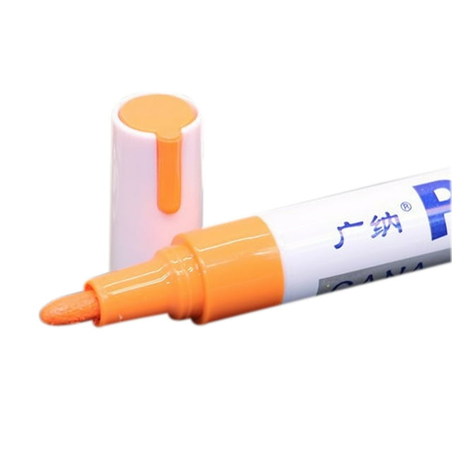 VONKY 1pc Color Marker Tire Tread Rubber Paint Metal Face Permanent Paint Marker Pen