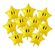 thumbnail image 1 of Kit 10 Globos Para Super Mario Bros Fiesta Estrellas Xtellar Doradas, 1 of 4