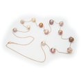 thumbnail image 1 of Collier de Perles d'Eau Douce Multicolore en Argent Sterling, 1 of 1
