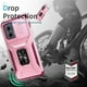 thumbnail image 5 of Funda para GANGXUN Motorola edge 5G 2024 - Soporte metálico, Función magnética, Rosa, 5 of 5