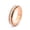 Rose Gold, variant on Anxiety Rings for Women Titanium Steel Spinner Fidget Band Rings Cubic Zirconia Relieving Anxiety Wedding Promise Lucky Rings Comfort Fit Size 5 to 12…