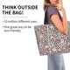 thumbnail image 2 of Balery Rose Mix Leopard 3 Bolsa Tote Estilo Estético con Cremalleras, Bolsa de Hombro, Bolsa de Compras Grande y Plegable, 2 of 8