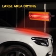 thumbnail image 2 of Solary Infrared Paint Curing Dryer, 1050W 110V Movable Shortwave Infrared Paint Baking Lamp with Smart Timer, 2 of 7