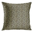 thumbnail image 1 of BSDHOME Abstract Golden Greek Key Pattern Antique Pillow Case 20x20 Inches Pillowcase, 1 of 1