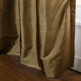 thumbnail image 4 of TWOPAGES 52 W X 108 L Light Filtering Drape Black Grommet Top Window Treatment for Living Room, 1 Panel, Chestnut, 4 of 6