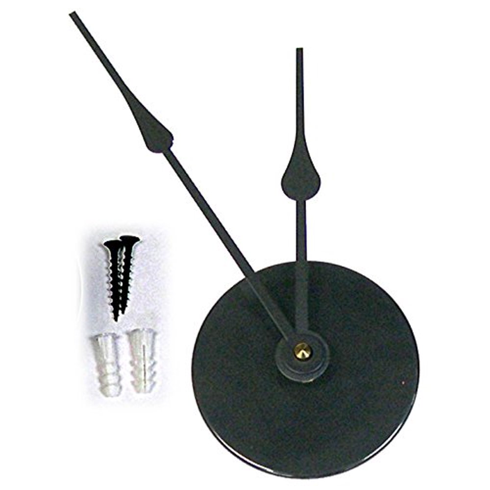 Clock Movement With Long Hands and Wall Mount Case For Large Dials