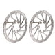 thumbnail image 2 of Rotores de freno de disco ANGGREK de bicicleta 2 Piezas de Acero Ligeros, 2 of 8