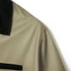 thumbnail image 5 of Ceisia Men's Color-Blocked Striped Zip-Up Short Sleeve Polo Shirt Casual Summer Top Khaki L Gifts, 5 of 8