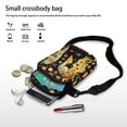 thumbnail image 7 of HELLHERO Black Cat Women Crossbody Bag Polyester 2 Layers Adjustable Shoulder Strap Crossbody Bag for Outdoor Travel, 7 of 7