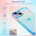 thumbnail image 5 of MYKOMI for iPhone 15 Plus Case 6.7 inch,Cute Colorful Iridescent Plating Edge Case with Love Hearts Pattern,Camera Lens Protection Shockproof Phone Case for Women Girls, 5 of 9