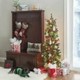 thumbnail image 6 of Powell Furniture Chadwick Multi-Functional Entryway Hall Tree Coat Rack, Brown, 6 of 8