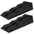 thumbnail image 1 of 2pcs RV Leveling Ramps Trailer Leveling Blocks Wheel Chocks Triple Levelers Camper Levelers 5t, 1 of 2