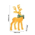 thumbnail image 3 of Hot6sl Ofertas Del Día Colgante de Árbol de Navidad de Peluche con Forma de Reno, Adorno de Ciervo para Fiesta Navideña, 3 of 5