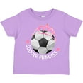 thumbnail image 3 of Inktastic Soccer Princess Tiara Girls Toddler T-Shirt, 3 of 5