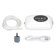 thumbnail image 2 of Fish Tank Oxygen , Energy Saving Power ABS Shell Shock Absorption Aquarium Air  Dustproof USB Port With Dual Mode For Indoors SB-218 Single Hole, 2 of 8