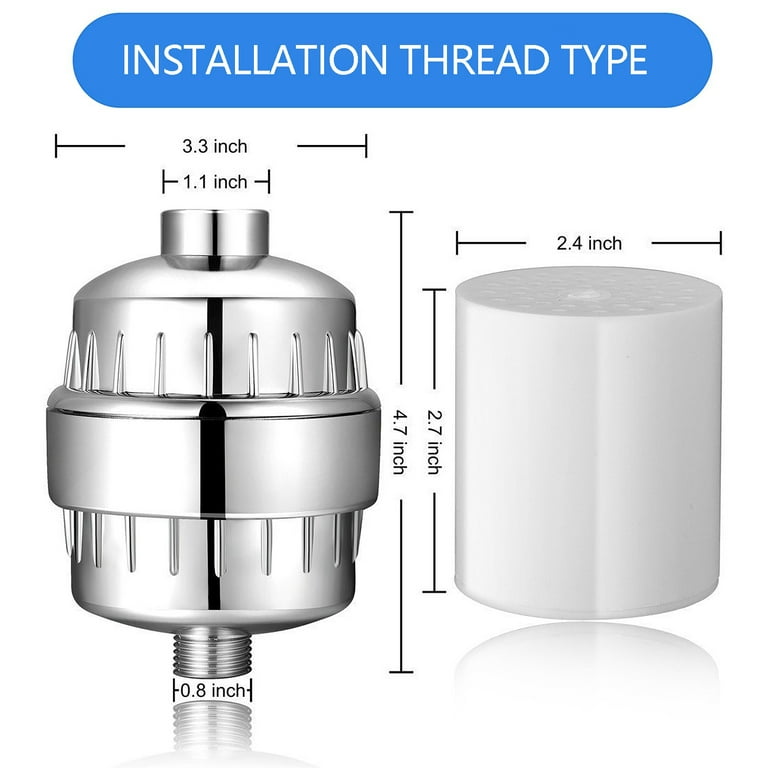  Shower Head Filter for Hard Water- 20 Stage Shower
