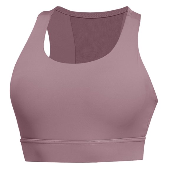 Women Bras Sports Bra Fitness Running Shockproof Yoga Tank Top Front Zipper No Steel Ring Comfort Sports Bra Bras for Women No Underwire Pink M