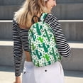 thumbnail image 5 of Balery Cactus 1 Mochila Clásica Impresa Básica para Viaje, Mochila Escolar Resistente al Agua, Mochila de Lona con Correas Ajustables-Medium, 5 of 5