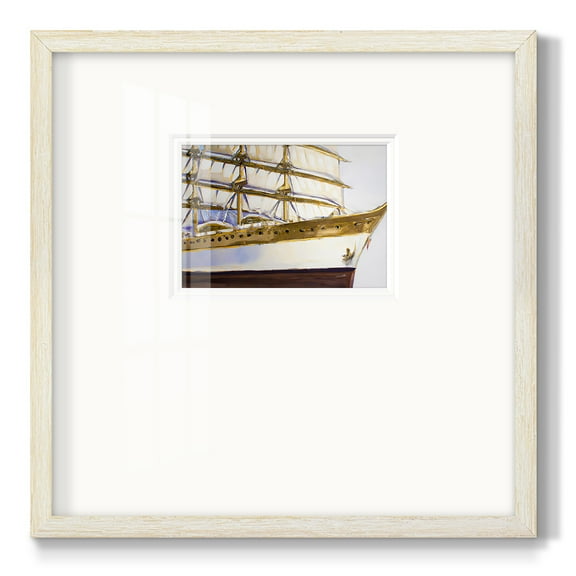 Golden Ship IVPremium Framed Print