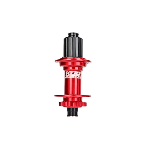 L'arbre de Roue Rapide Relâchement Levier Artisanat Friction Réduction Vélo Fournit Pratique Installation Moyeu Roulement en Alliage d'Aluminium Rouge/148 * 12MMHG