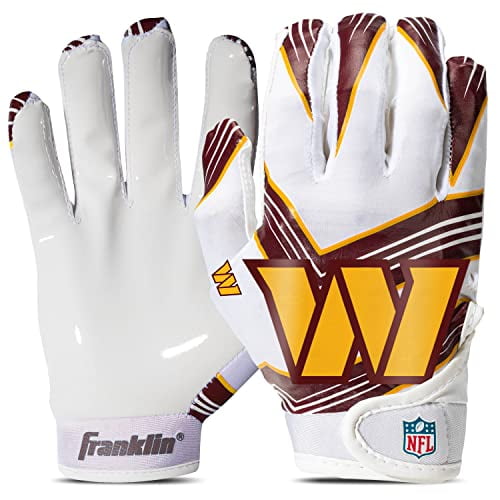 Guantes de fútbol Franklin Sports Washington Football Team You