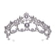 thumbnail image 1 of KAKOWELY Tocado de corona de diamantes de imitación para boda, tiara de novia con perlas de diamantes de imitación para fiesta, 1 of 5