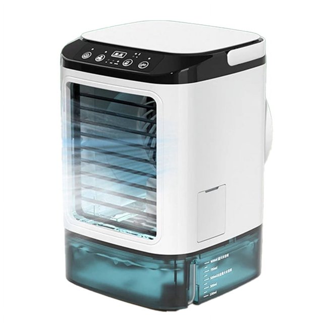 Portable Air Conditioner Portable Fan Dual Ultrasonic Atomization Speed Mute Air Cooler