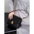 thumbnail image 5 of Bolso cuadrado pequeño de cuero genuino para mujer, bolso cruzado, bolso de hombro de piel de vaca de alta calidad, bolso de viaje para mujer, 5 of 5