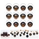 thumbnail image 2 of 12Pcs Pumpkin Candy Bucket Halloween Decors Pumpkin Bucket Kids Candy Bucket (Random Style), 2 of 2