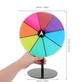 thumbnail image 5 of BESTYASH Acrylic Prize Wheel with Smooth Rotation for Trade Shows, Events, and General Use - 1 Set, 5 of 8