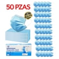 thumbnail image 1 of Cubrebocas 50 Pzs Tapabocas Tricapa INMETEX 50 PZAS TRICAPA, 1 of 3