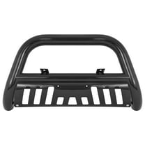 KOJEM Bull Bar Push Bumper, Fit for 2002-2009 DODGE RAM 1500/2500/3500 Truck Black Bull Bar Push Bumper Grill Guard