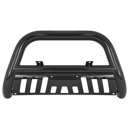 KOJEM Bull Bar Push Bumper, Fit for 2002-2009 DODGE RAM 1500/2500/3500 Truck Black Bull Bar Push Bumper Grill Guard